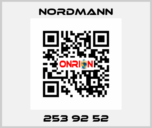 253 92 52 Nordmann