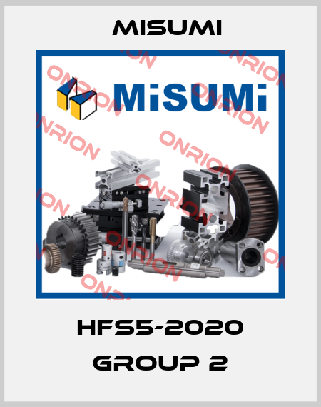 HFS5-2020 group 2 Misumi