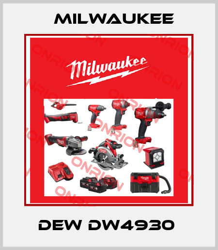 DEW DW4930  Milwaukee