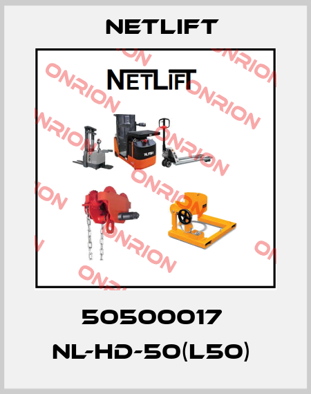 50500017  NL-HD-50(L50)  Netlift