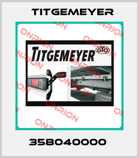 358040000  Titgemeyer