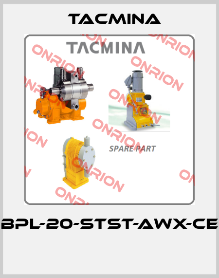 BPL-20-STST-AWX-CE  Tacmina
