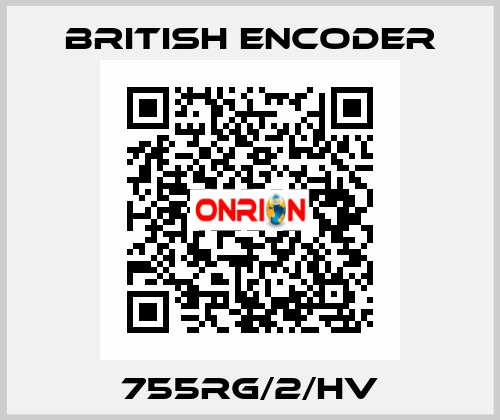 755RG/2/HV British Encoder