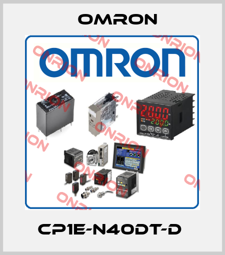 CP1E-N40DT-D  Omron