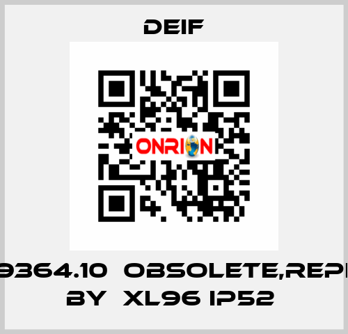 400019364.10  obsolete,replaced by  XL96 IP52  Deif