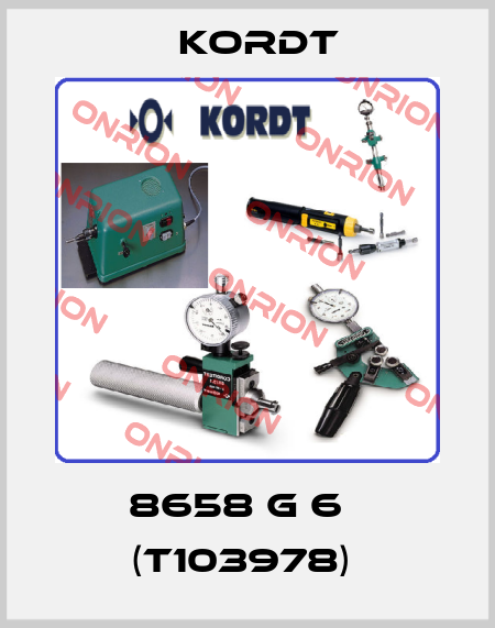 8658 G 6   (T103978)  Kordt