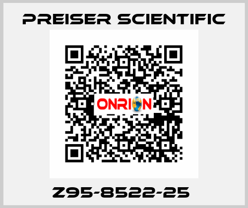  Z95-8522-25  Preiser Scientific