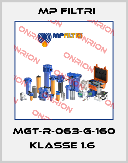 MGT-R-063-G-160  Klasse 1.6  MP Filtri