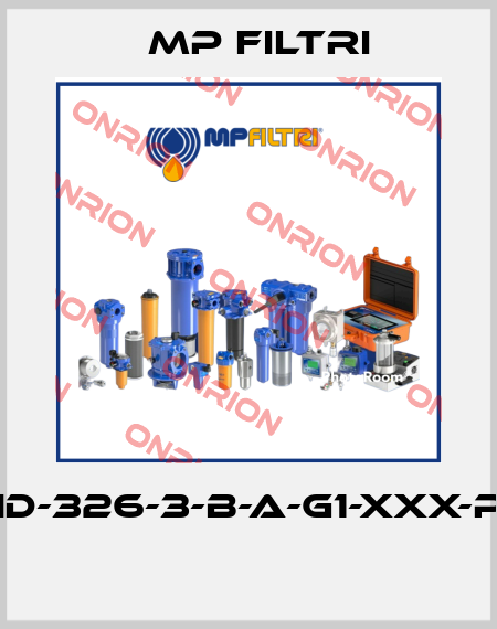 FHD-326-3-B-A-G1-XXX-P01  MP Filtri