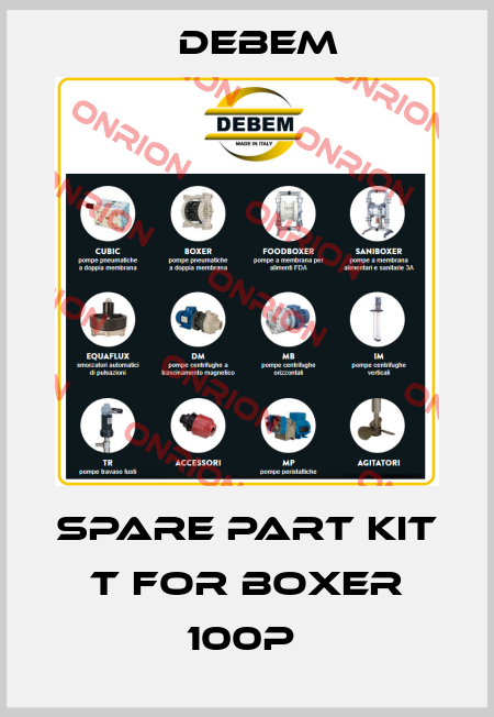 spare part kit t for Boxer 100P  Debem