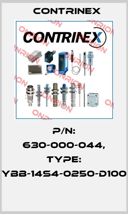 P/N: 630-000-044, Type: YBB-14S4-0250-D100  Contrinex