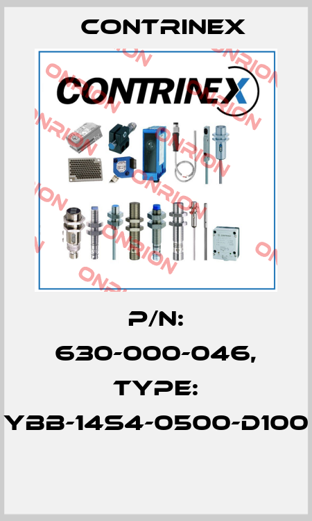 P/N: 630-000-046, Type: YBB-14S4-0500-D100  Contrinex