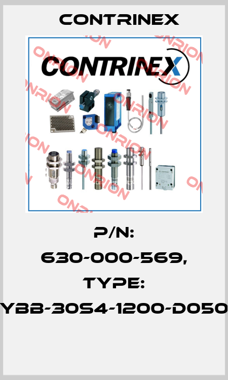 P/N: 630-000-569, Type: YBB-30S4-1200-D050  Contrinex