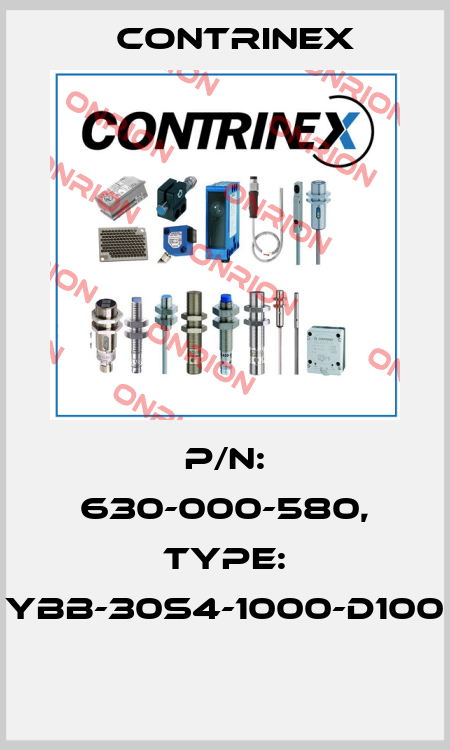P/N: 630-000-580, Type: YBB-30S4-1000-D100  Contrinex