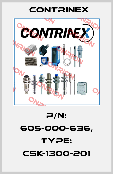 p/n: 605-000-636, Type: CSK-1300-201 Contrinex