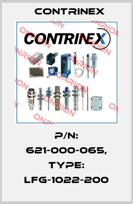 p/n: 621-000-065, Type: LFG-1022-200 Contrinex