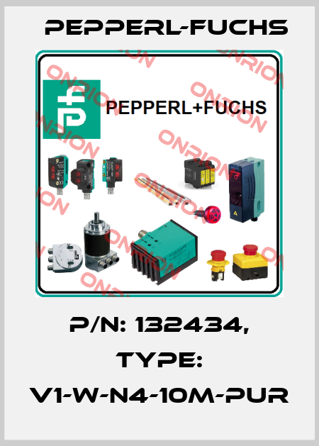 p/n: 132434, Type: V1-W-N4-10M-PUR Pepperl-Fuchs