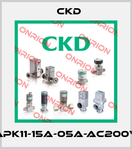 APK11-15A-05A-AC200V Ckd