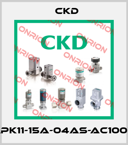 APK11-15A-04AS-AC100V Ckd