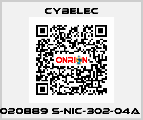 020889 S-NIC-302-04A  Cybelec