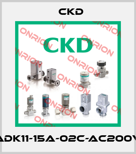 ADK11-15A-02C-AC200V Ckd