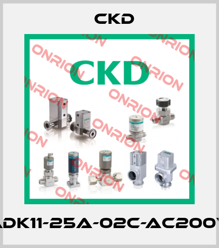 ADK11-25A-02C-AC200V Ckd