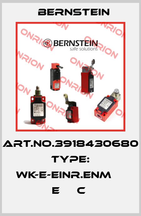 Art.No.3918430680 Type: WK-E-EINR.ENM          E     C  Bernstein