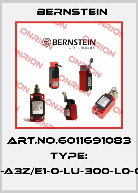 Art.No.6011691083 Type: SR-A3Z/E1-0-LU-300-L0-0-0 Bernstein