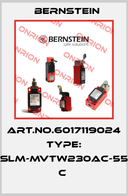 Art.No.6017119024 Type: SLM-MVTW230AC-55             C  Bernstein