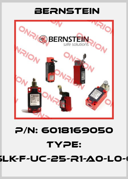 P/N: 6018169050 Type: SLK-F-UC-25-R1-A0-L0-0 Bernstein