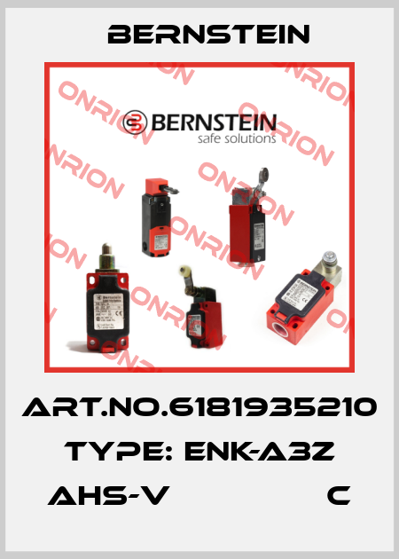 Art.No.6181935210 Type: ENK-A3Z AHS-V                C Bernstein