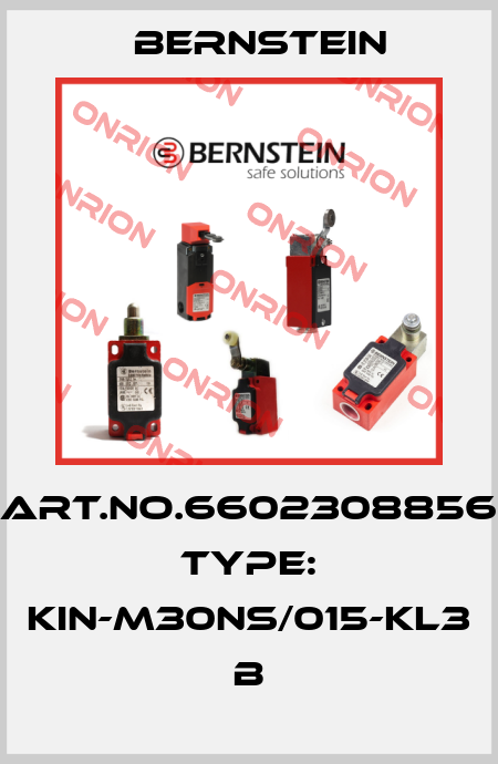 Art.No.6602308856 Type: KIN-M30NS/015-KL3            B Bernstein