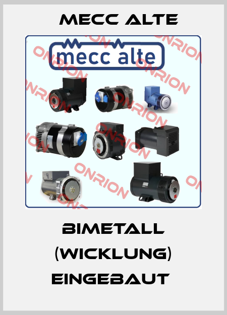 Bimetall (Wicklung) eingebaut  Mecc Alte