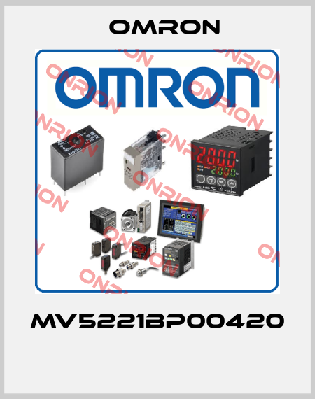 MV5221BP00420  Omron