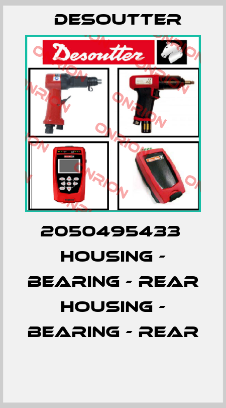 2050495433  HOUSING - BEARING - REAR  HOUSING - BEARING - REAR  Desoutter