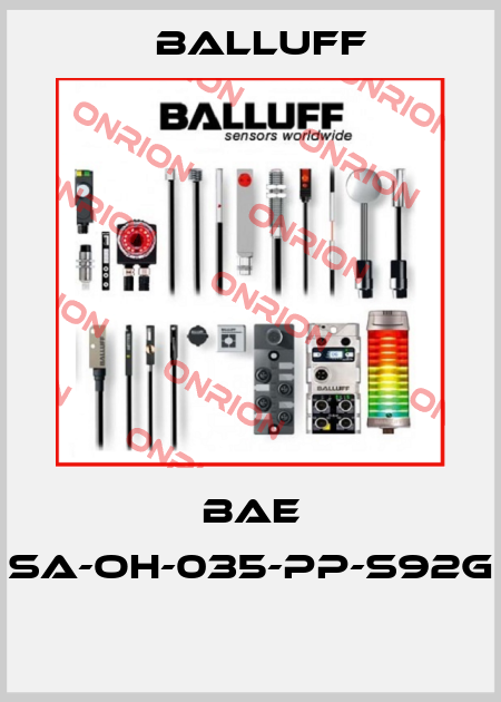 BAE SA-OH-035-PP-S92G  Balluff
