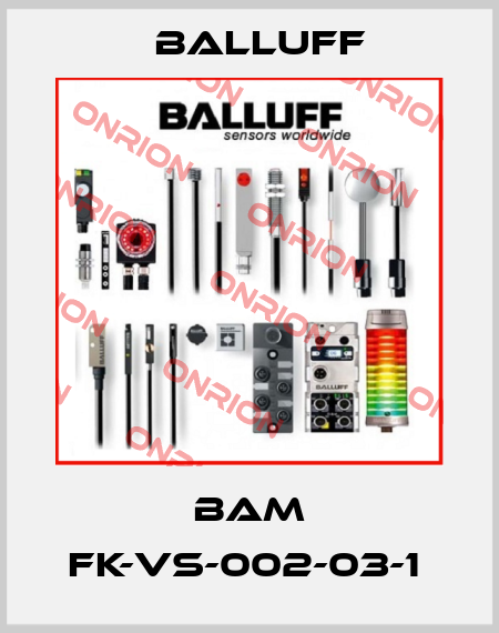 BAM FK-VS-002-03-1  Balluff