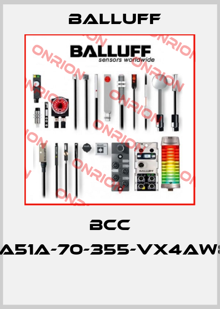 BCC A51A-A51A-70-355-VX4AW8-080  Balluff