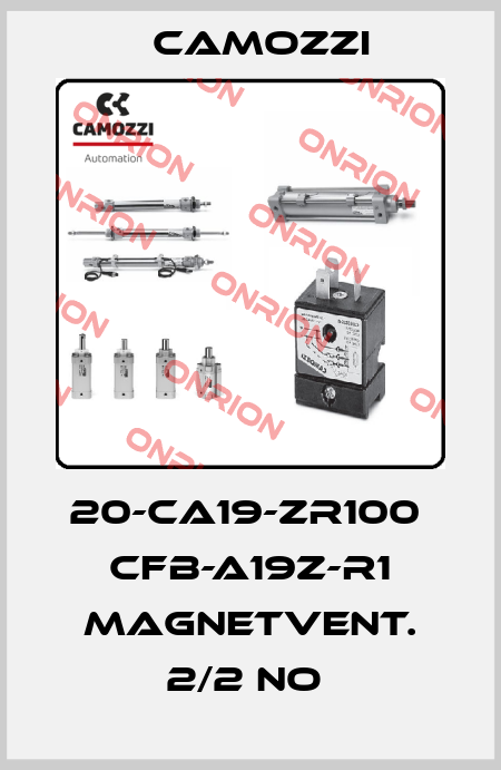 20-CA19-ZR100  CFB-A19Z-R1 MAGNETVENT. 2/2 NO  Camozzi