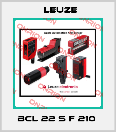 BCL 22 S F 210  Leuze