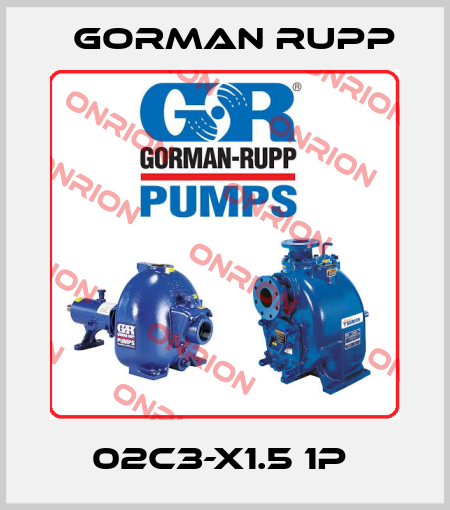 02C3-X1.5 1P  Gorman Rupp