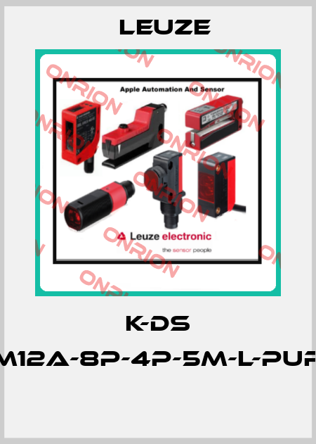 K-DS M12A-8P-4P-5m-L-PUR  Leuze