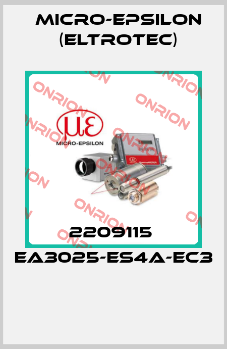 2209115  EA3025-ES4A-EC3  Micro-Epsilon (Eltrotec)