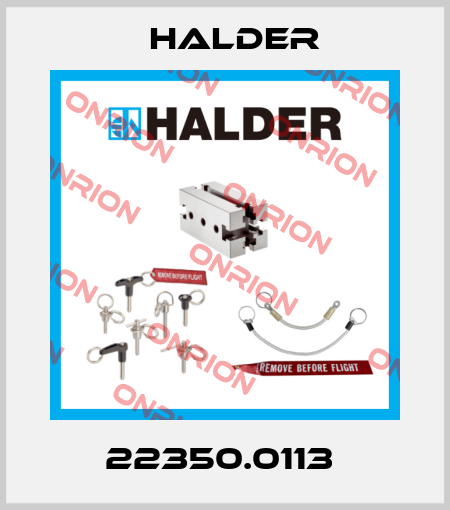 22350.0113  Halder