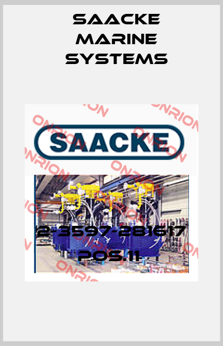 2-3597-281617 POS.11  Saacke Marine Systems
