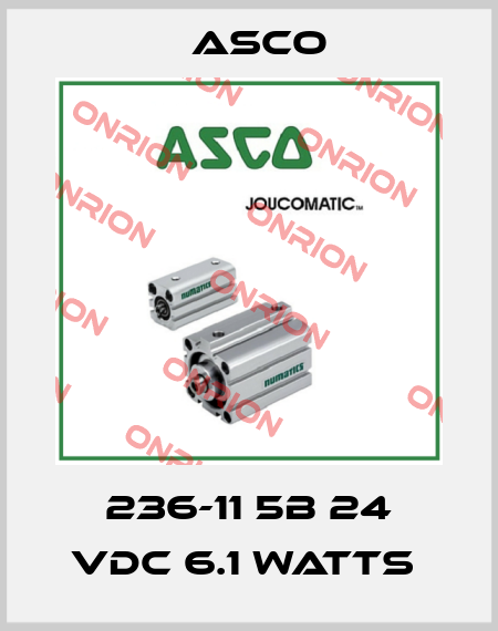 236-11 5B 24 VDC 6.1 WATTS  Asco
