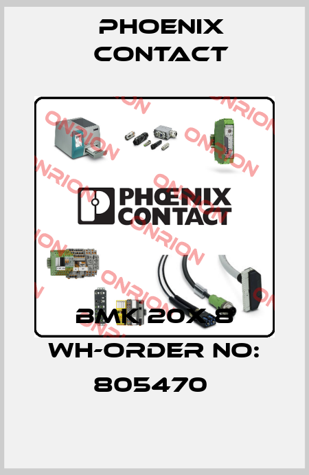 BMK 20X 8 WH-ORDER NO: 805470  Phoenix Contact