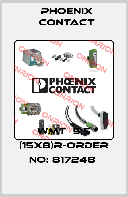 WMT  5,5 (15X8)R-ORDER NO: 817248  Phoenix Contact