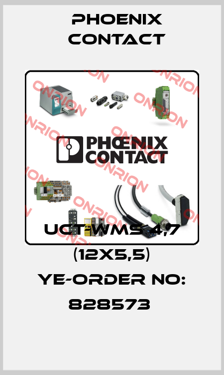 UCT-WMS 4,7 (12X5,5) YE-ORDER NO: 828573  Phoenix Contact