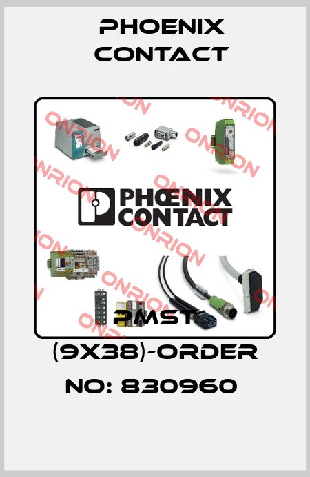 PMST (9X38)-ORDER NO: 830960  Phoenix Contact